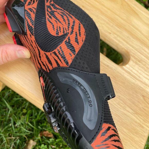 Nike Women's Superrep Cycle Tiger Indoor Cycling Shoes Size 7 CJ0775 Orange/blk - Picture 4 of 6